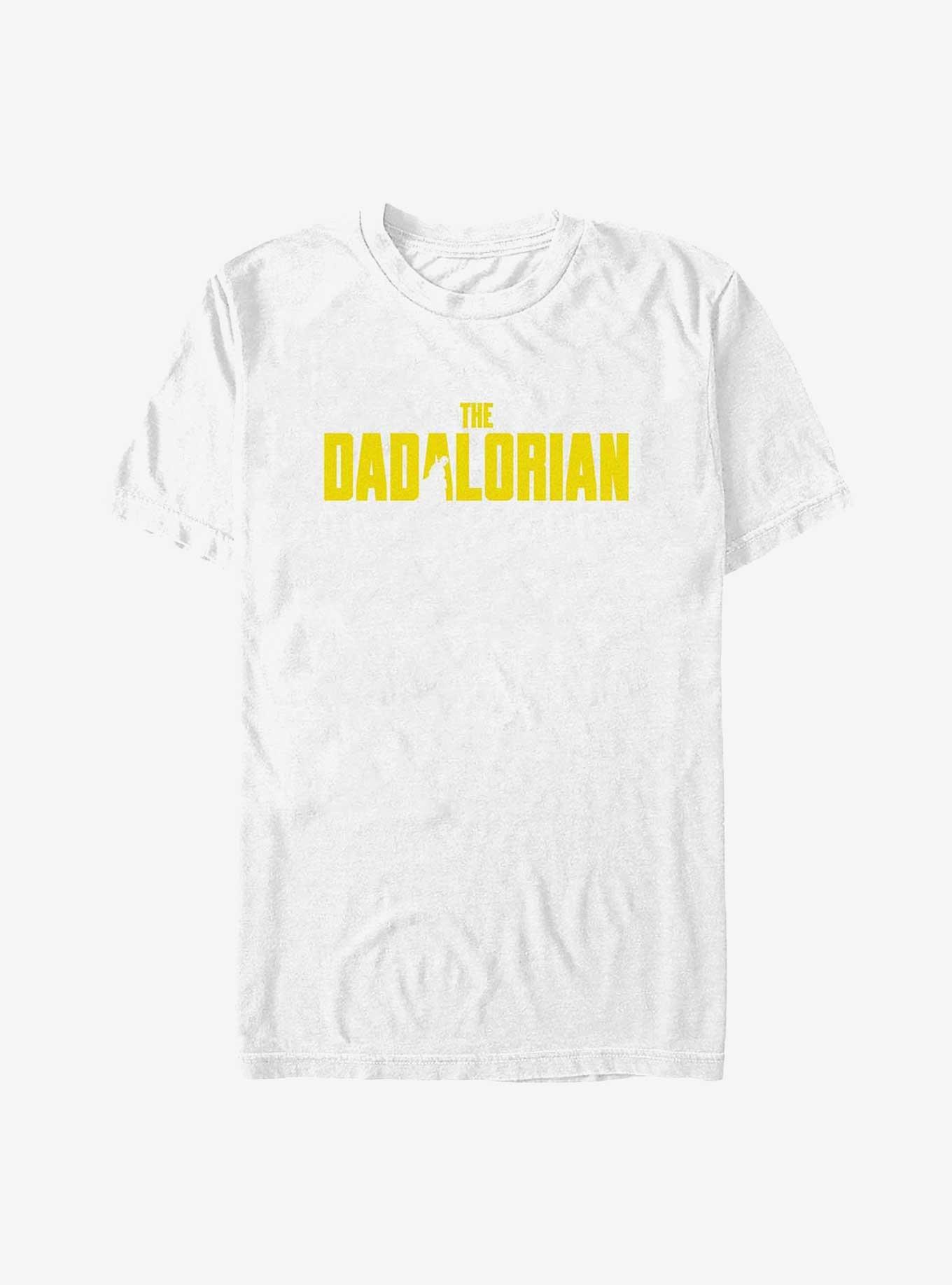 Star Wars The Mandalorian The Dadalorian T-Shirt, WHITE, hi-res