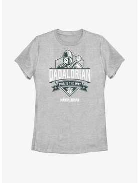 Star Wars The Mandalorian The Dadalorian Way Crest Womens T-Shirt, , hi-res