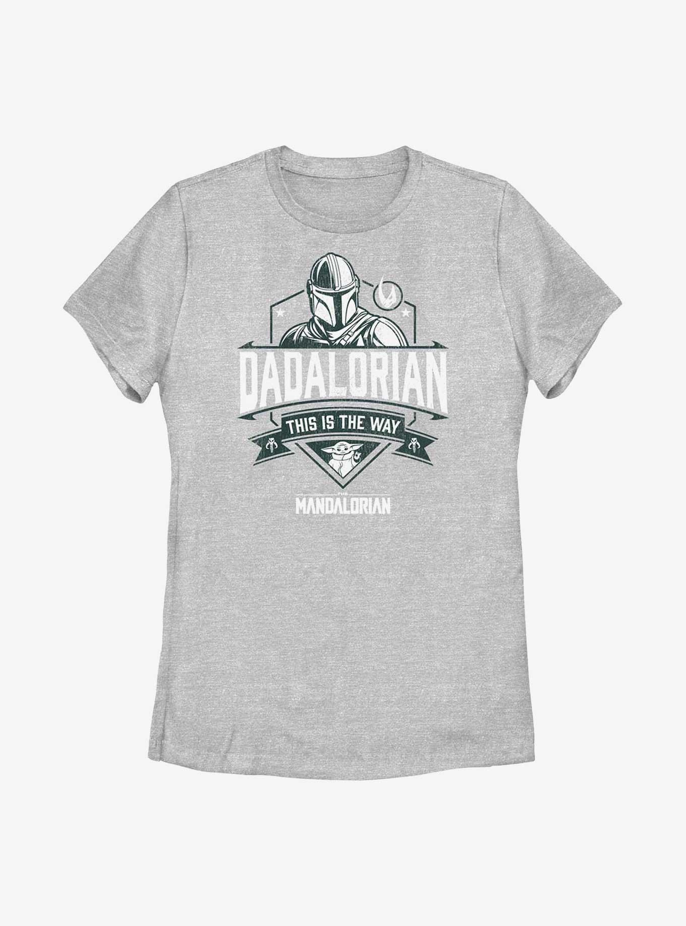 Star Wars The Mandalorian The Dadalorian Way Crest Womens T-Shirt, , hi-res