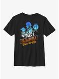 Star Wars The Mandalorian Certified Dadalorian Youth T-Shirt, BLACK, hi-res
