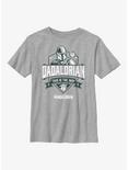 Star Wars The Mandalorian The Dadalorian Way Crest Youth T-Shirt, ATH HTR, hi-res
