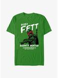 Star Wars Boba Fett Bounty Hunter For Hire T-Shirt, KELLY, hi-res