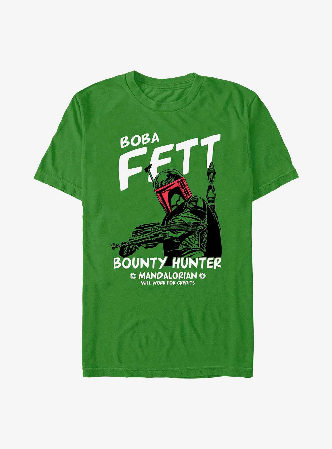 Star Wars Boba Fett Bounty Hunter For Hire T-Shirt, , hi-res