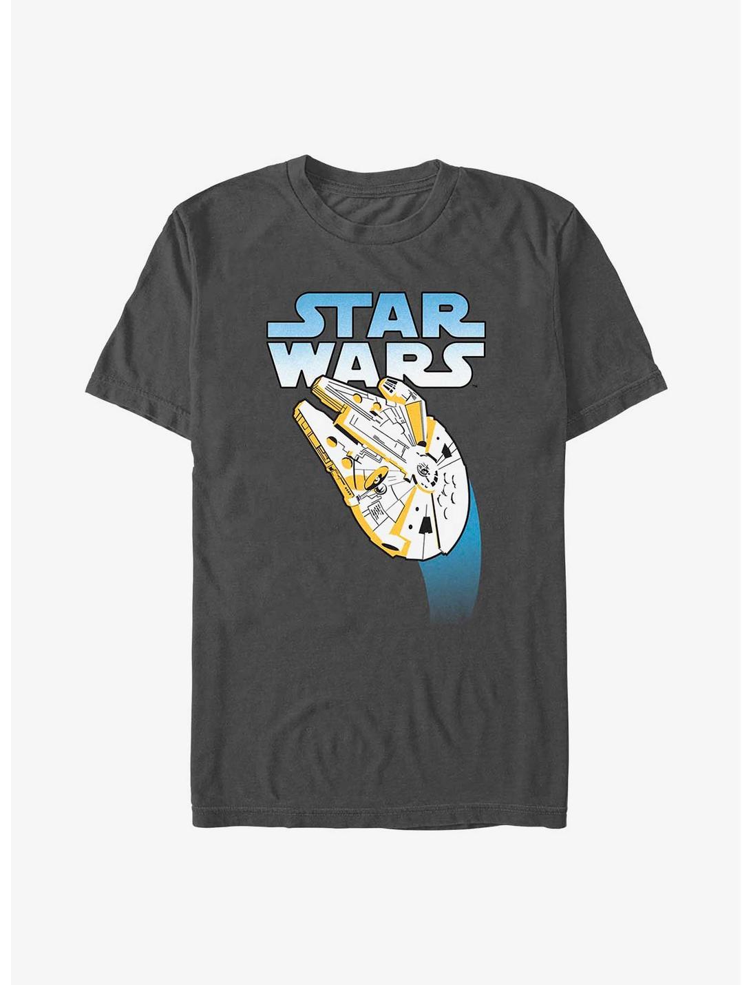 Star Wars Falcon Flyby T-Shirt, CHARCOAL, hi-res