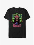 Star Wars The Empire Says It's Useless To Resist T-Shirt, BLACK, hi-res