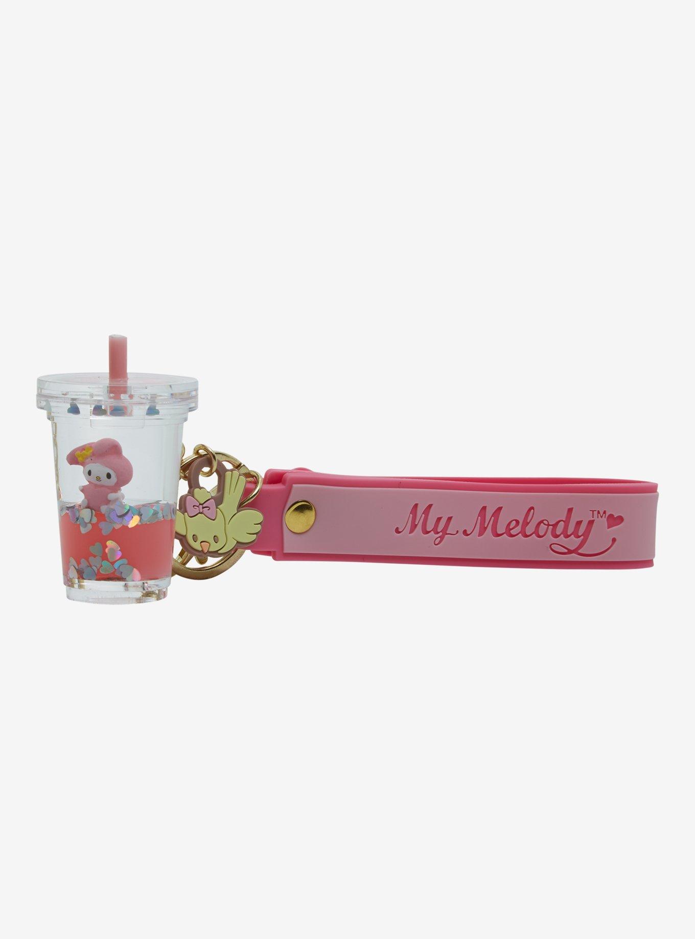 My Melody Boba Liquid Wrist Key Chain, , hi-res