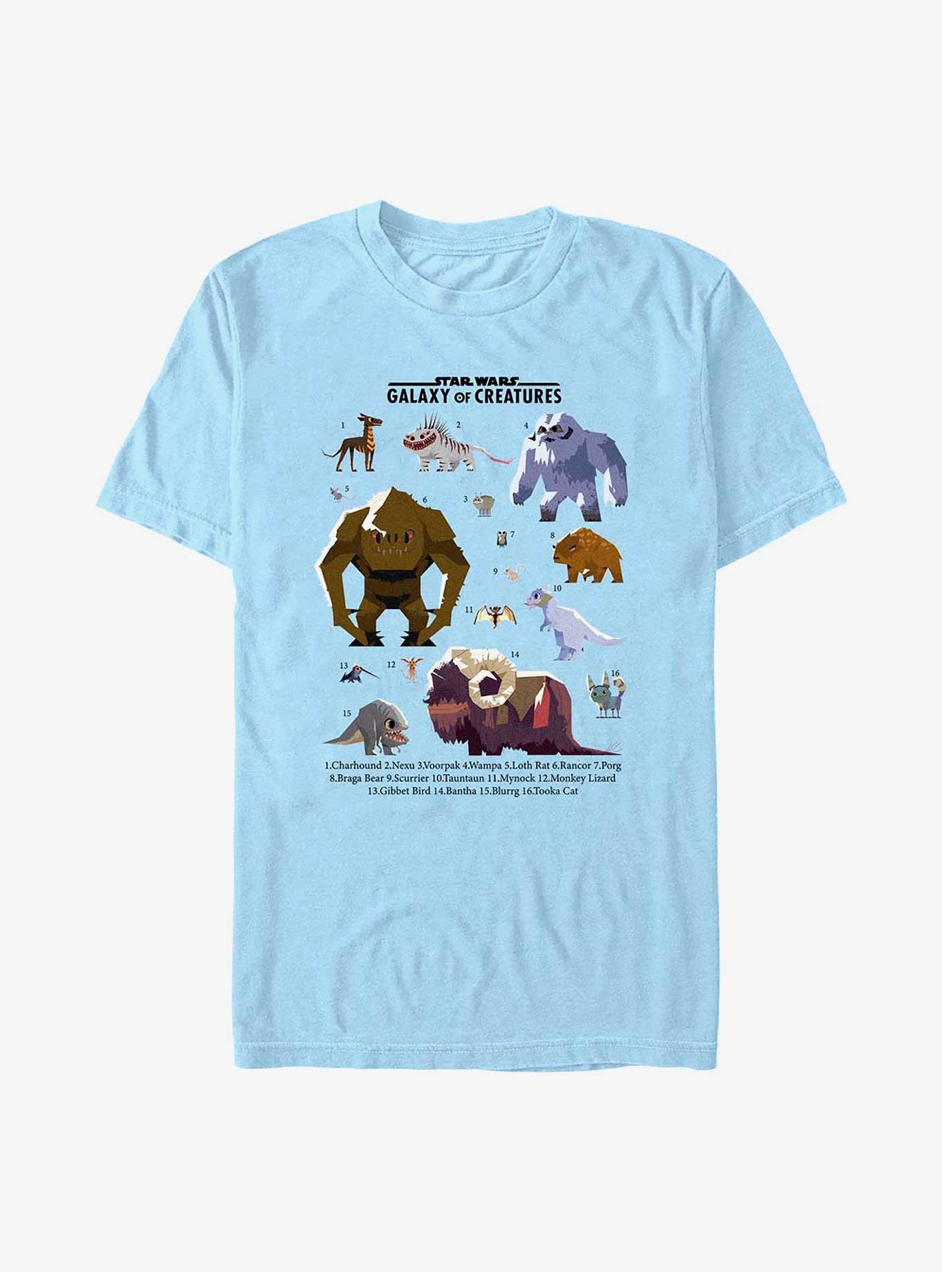 Star Wars Galaxy of Creatures T-Shirt, LT BLUE, hi-res