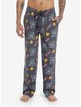 Yu-Gi-Oh! Yugi Millennium Pieces Pajama Pants, GREY, hi-res