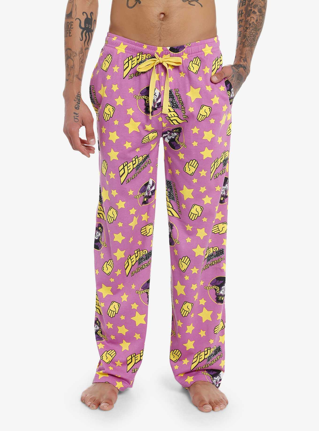 JoJo's Bizarre Adventure Jotaro Pajama Pants, , hi-res