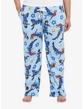 Blue Lock Character Girls Pajama Pants Plus Size, , hi-res