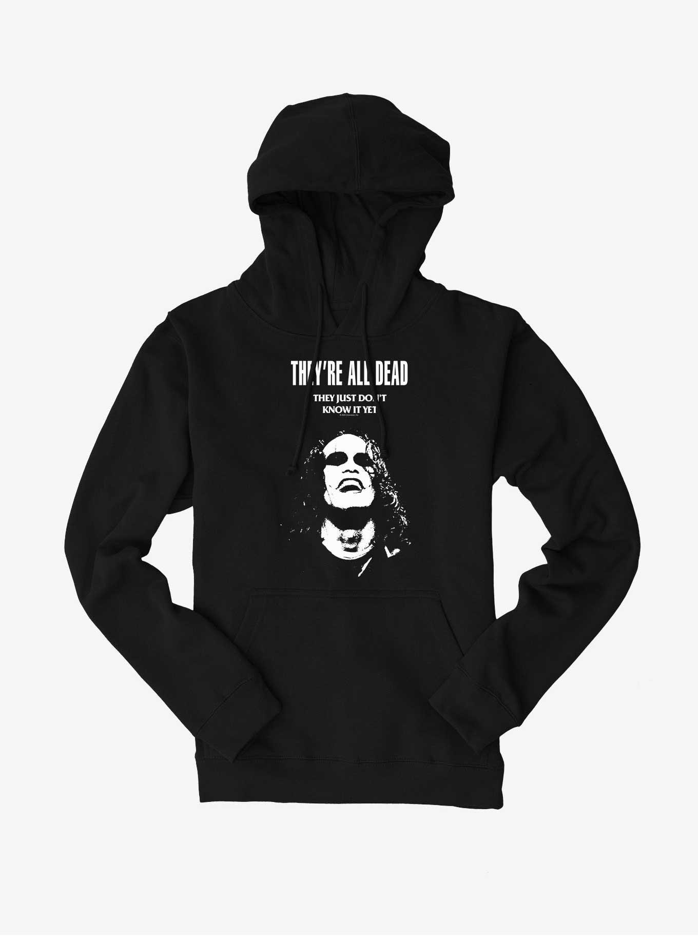 The Crow They're All Dead Hoodie, BLACK, hi-res