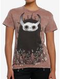 Guild Of Calamity Horned Forest Creature Jumbo Graphic Boyfriend Fit Girls T-Shirt, MULTI, hi-res