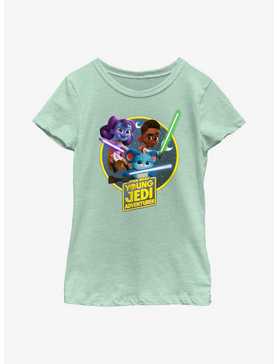 Star Wars: Young Jedi Adventures Jedi Initiates Lys Solay Kai Brightstar and Nubs Youth Girls T-Shirt, , hi-res