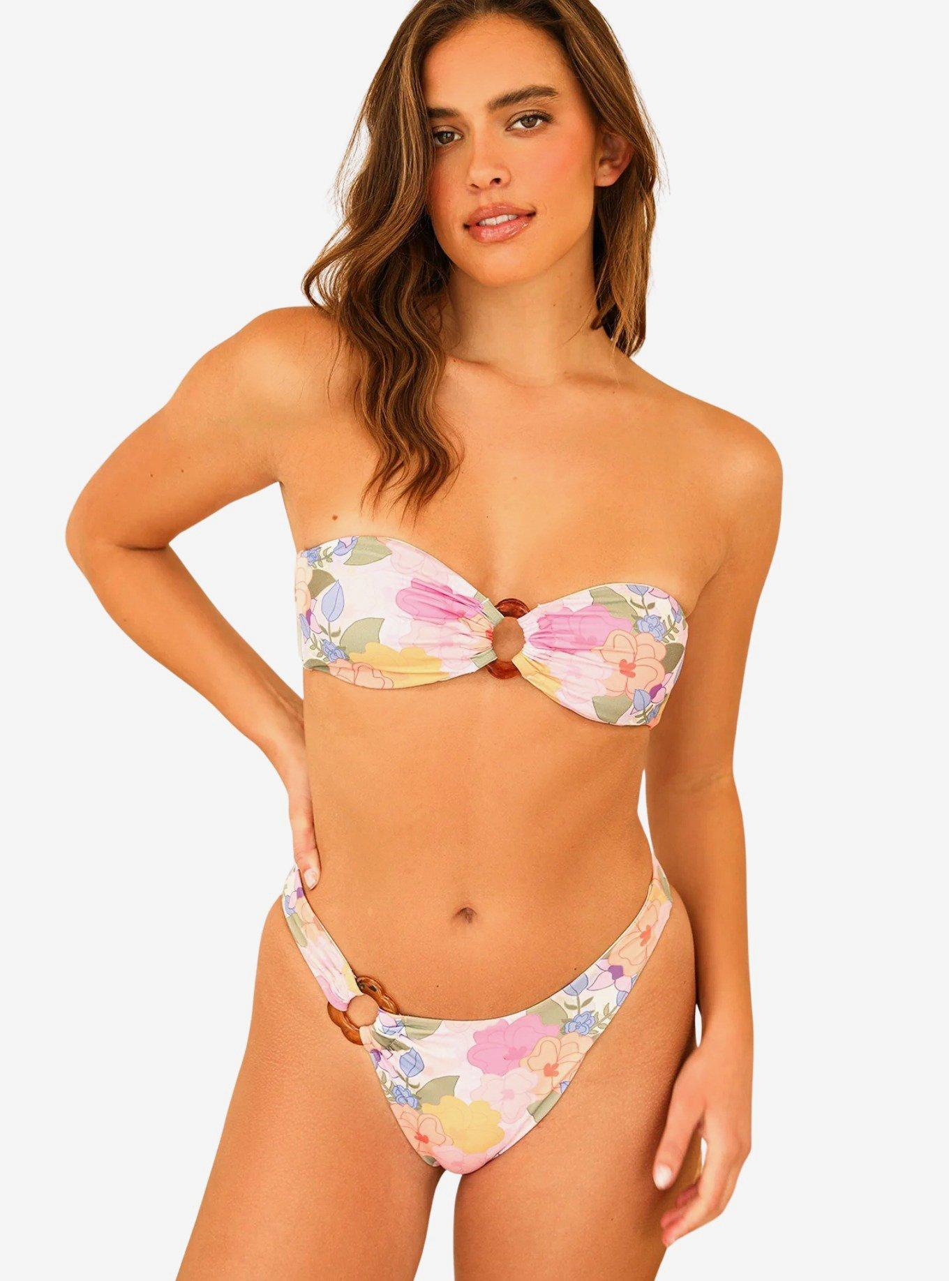 Dippin' Daisy's Haven Swim Bottom Zen Garden Floral, FLORAL, hi-res