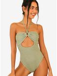 Dippin' Daisy's Wave Rider Swim One Piece Retreat Olive, OLIVE  SAGE, hi-res