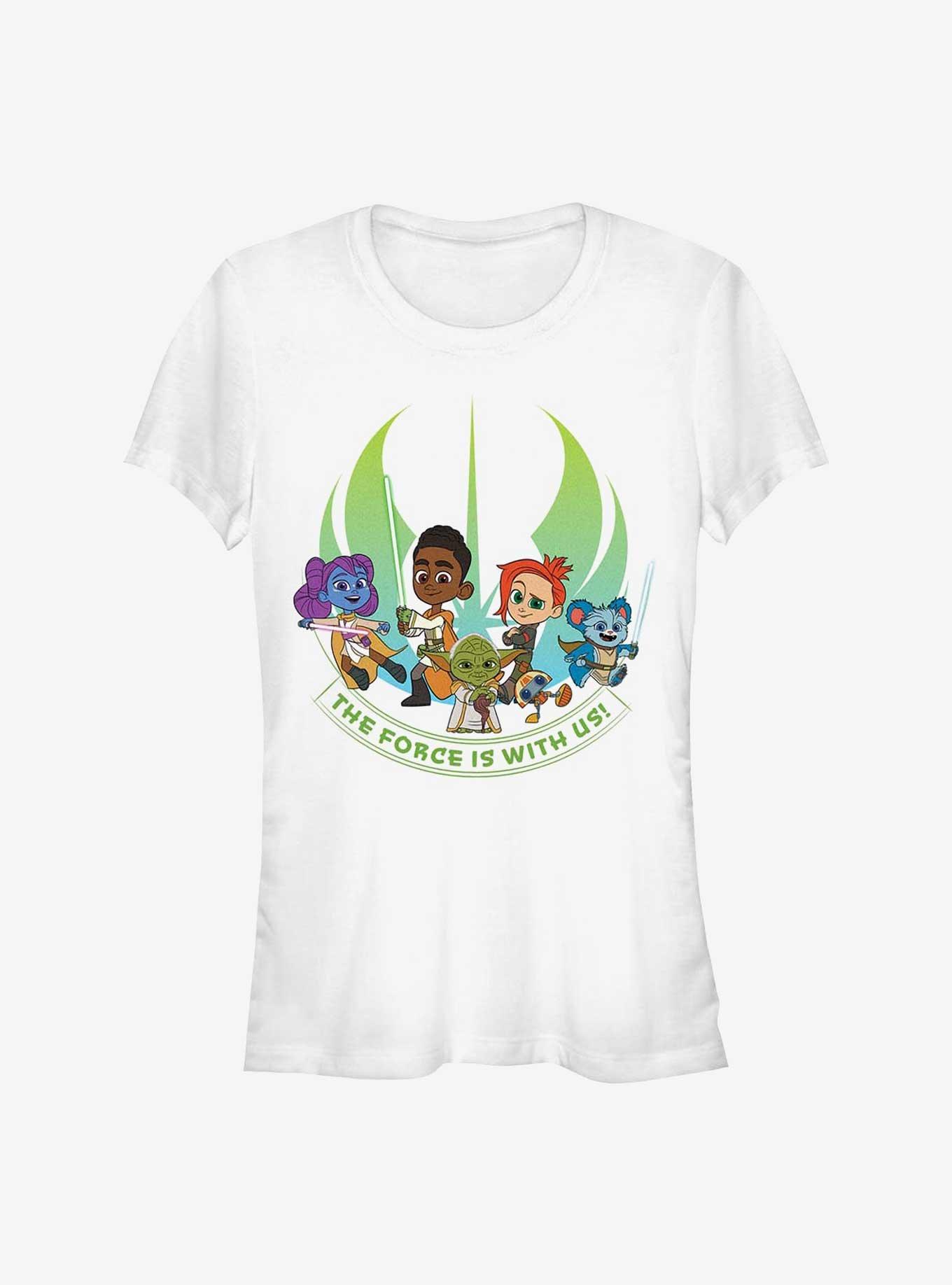 Star Wars: Young Jedi Adventures The Force Is With Us Girls T-Shirt