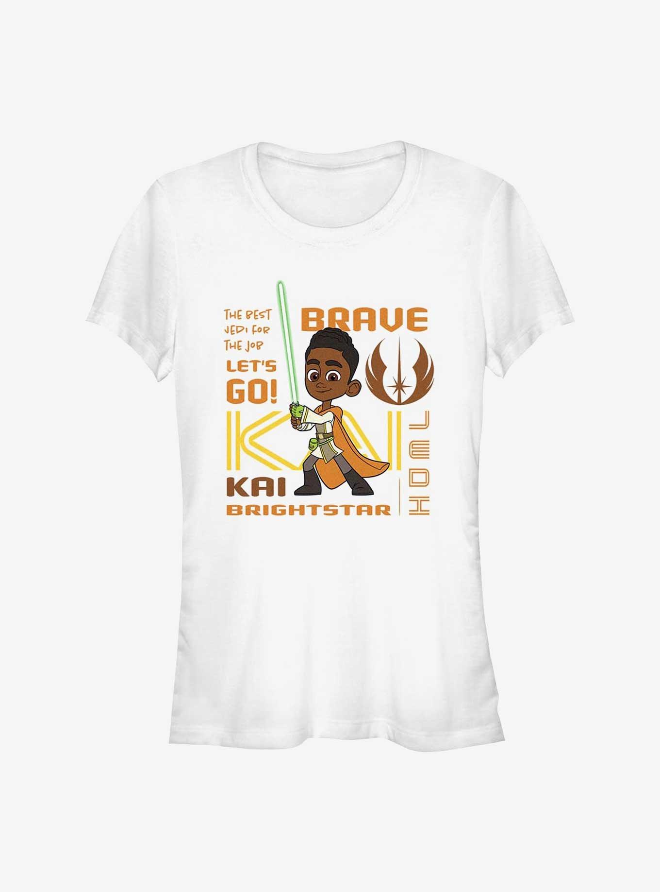 Star Wars: Young Jedi Adventures Kai Brightstar Badge Girls T-Shirt, , hi-res