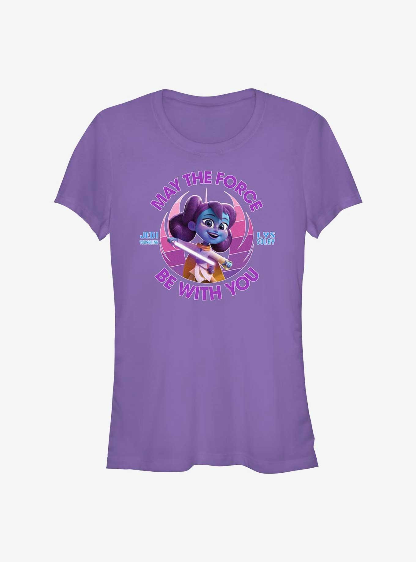 Star Wars: Young Jedi Adventures Lys Solay May The Force Be With You Girls T-Shirt, , hi-res