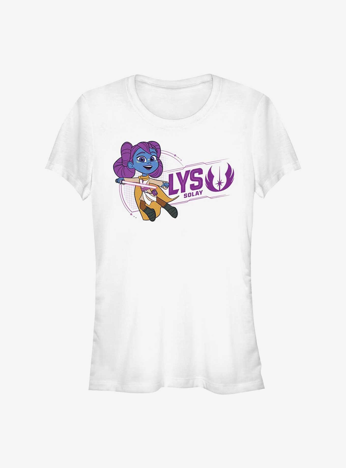 Star Wars: Young Jedi Adventures Lys Solay Girls T-Shirt, WHITE, hi-res