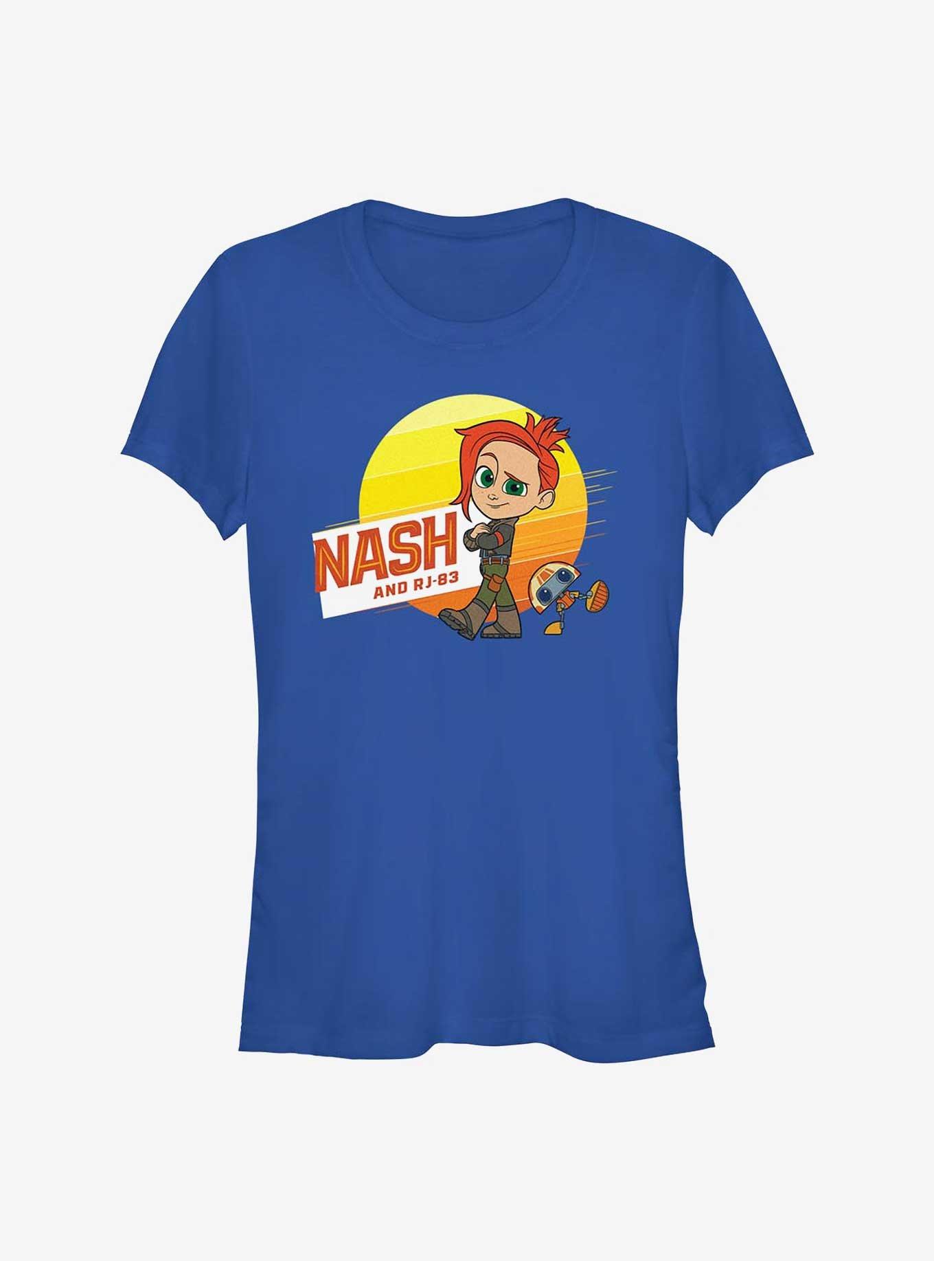 Star Wars: Young Jedi Adventures Nash and RJ-83 Girls T-Shirt, , hi-res