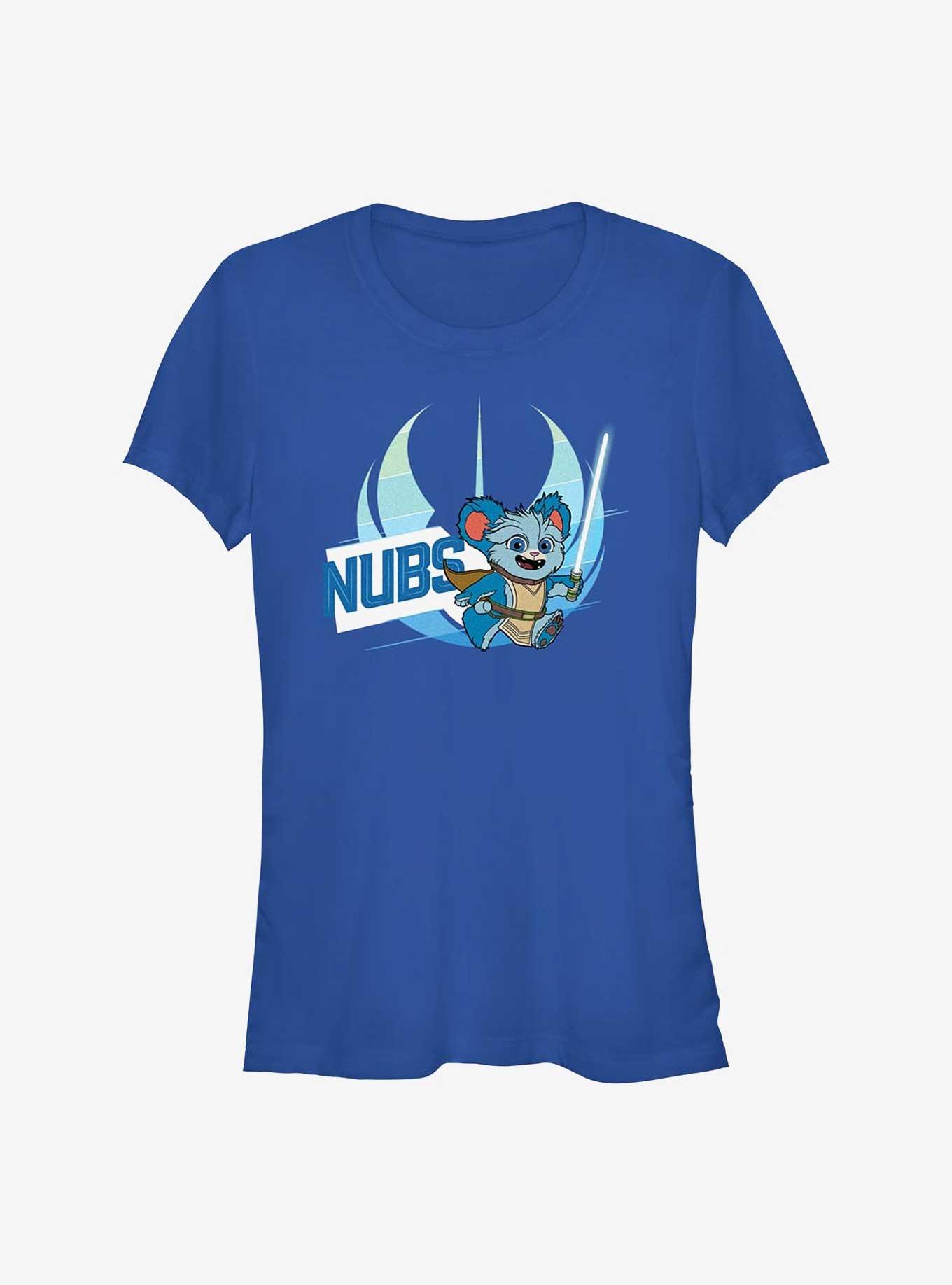Star Wars: Young Jedi Adventures Nubs Rebel Symbol Girls T-Shirt, ROYAL, hi-res