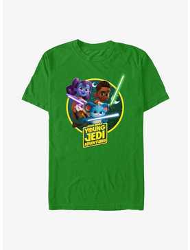 Star Wars: Young Jedi Adventures Jedi Initiates Lys Solay Kai Brightstar and Nubs T-Shirt, , hi-res