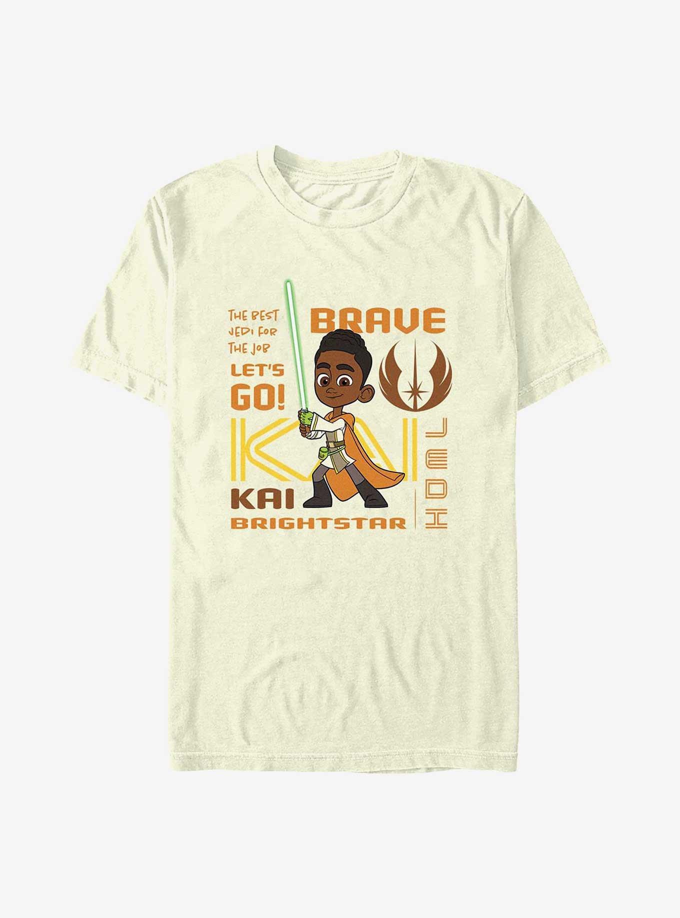 Star Wars: Young Jedi Adventures Kai Brightstar Badge T-Shirt, , hi-res