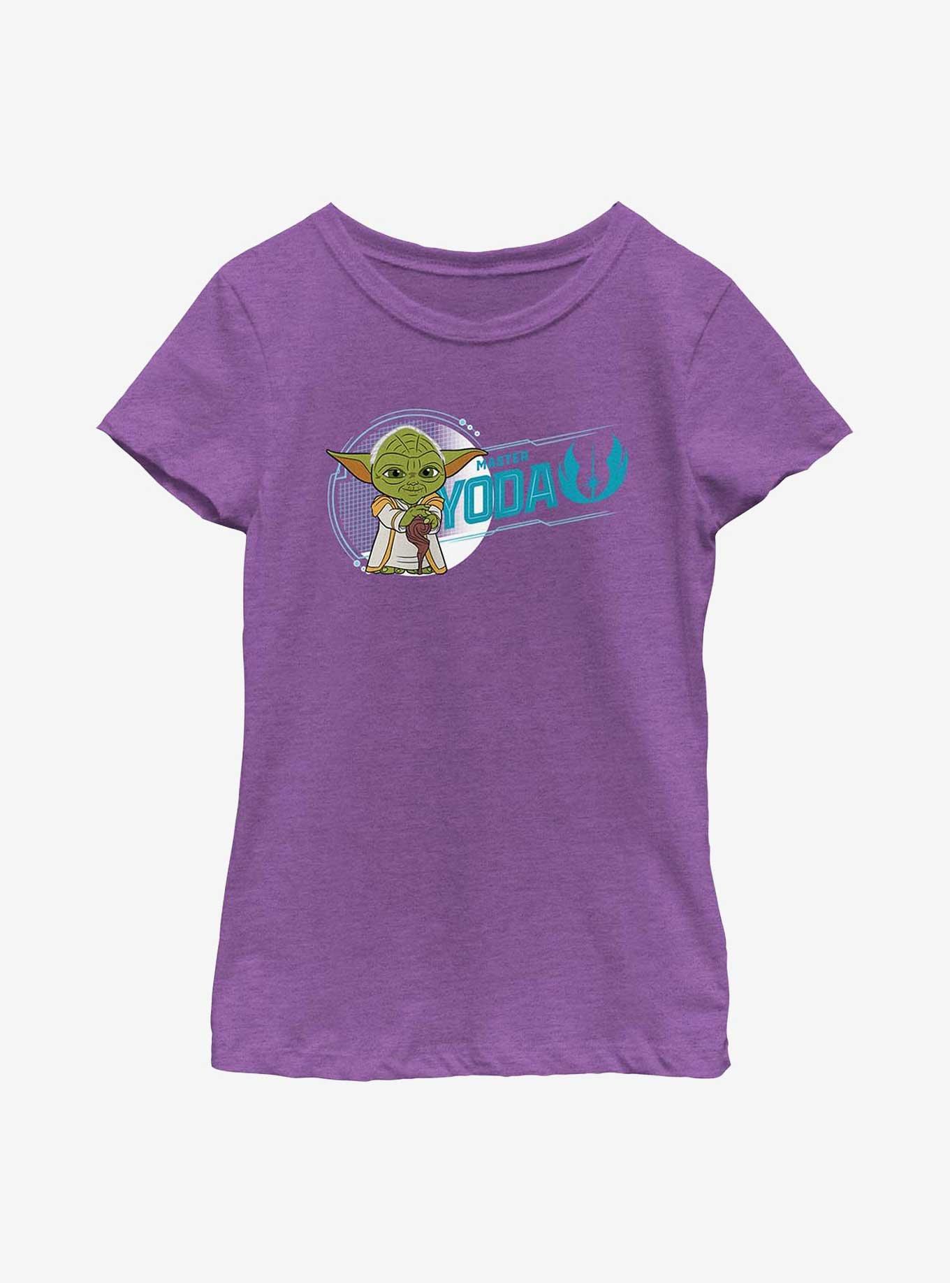 Star Wars: Young Jedi Adventures Master Yoda Youth Girls T-Shirt, , hi-res