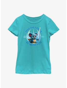 Star Wars: Young Jedi Adventures Nubs May The Force Be With You Youth Girls T-Shirt, , hi-res