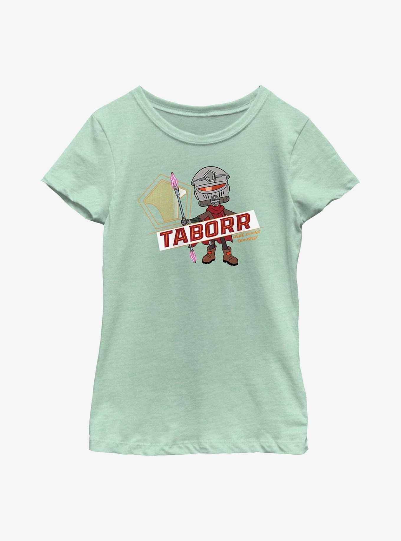 Star Wars: Young Jedi Adventures Taborr Here Comes Trouble Youth Girls T-Shirt, , hi-res