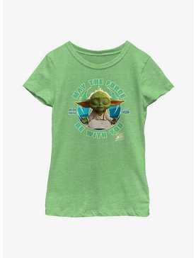 Star Wars: Young Jedi Adventures Master Yoda May The Force Be With You Youth Girls T-Shirt, , hi-res