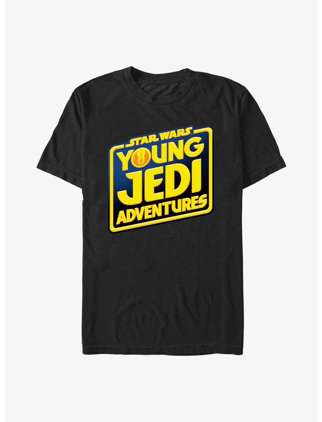 Star Wars: Young Jedi Adventures Logo T-Shirt, BLACK, hi-res