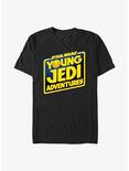 Star Wars: Young Jedi Adventures Logo T-Shirt, BLACK, hi-res