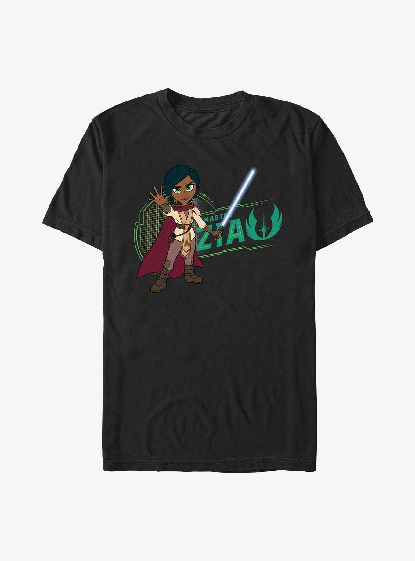 Star Wars: Young Jedi Adventures Master Zia Badge T-Shirt, , hi-res