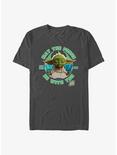 Star Wars: Young Jedi Adventures Master Yoda May The Force Be With You T-Shirt, CHARCOAL, hi-res