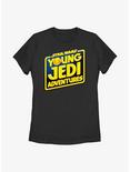 Star Wars: Young Jedi Adventures Logo Womens T-Shirt, BLACK, hi-res