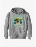 Star Wars: Young Jedi Adventures Master Yoda May The Force Be With You Youth Hoodie, ATH HTR, hi-res