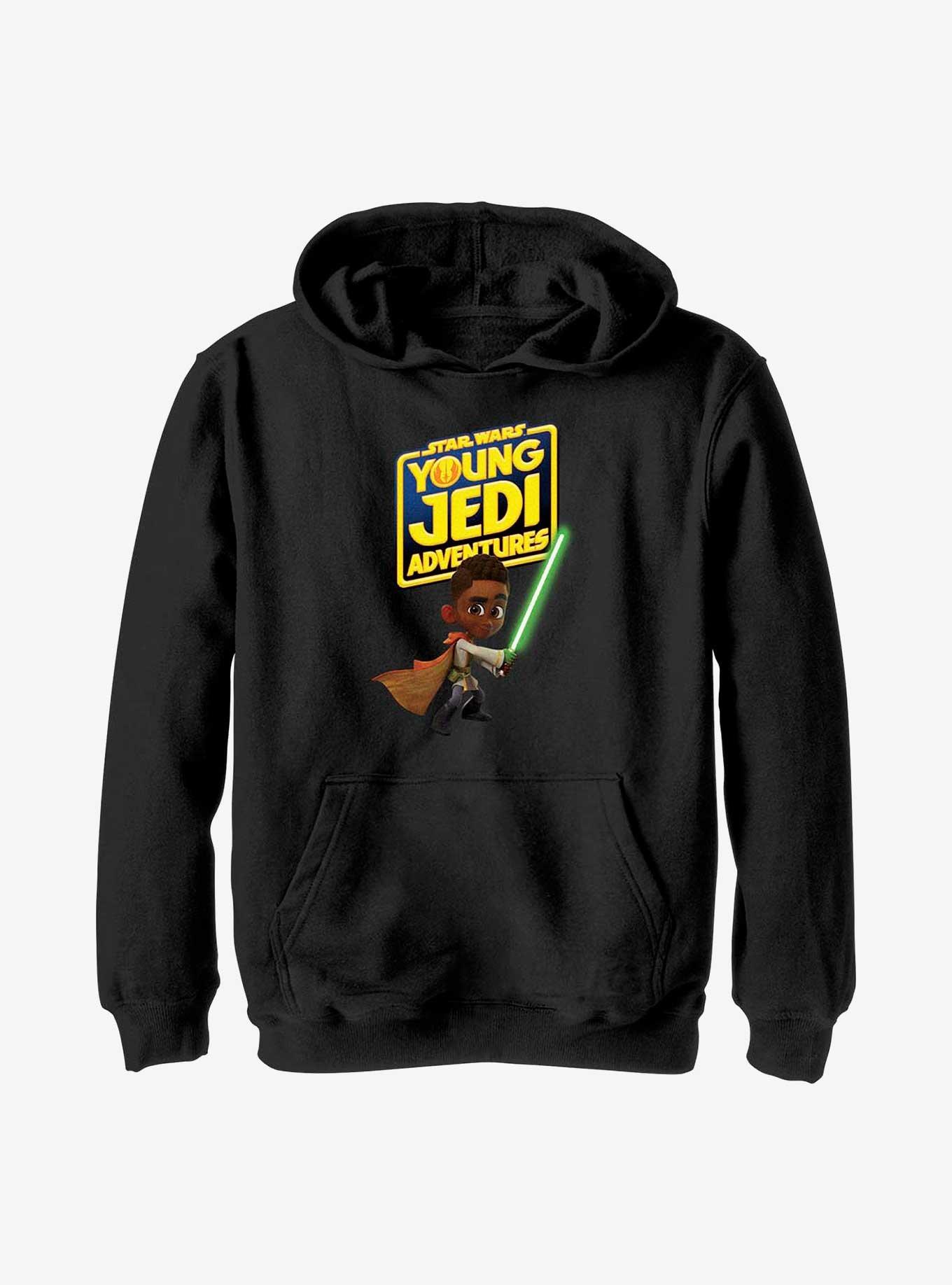 Star Wars: Young Jedi Adventures Young Jedi Kai Youth Hoodie, BLACK, hi-res