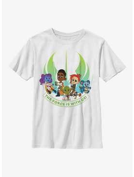 Star Wars: Young Jedi Adventures The Force Is With Us Youth T-Shirt, , hi-res