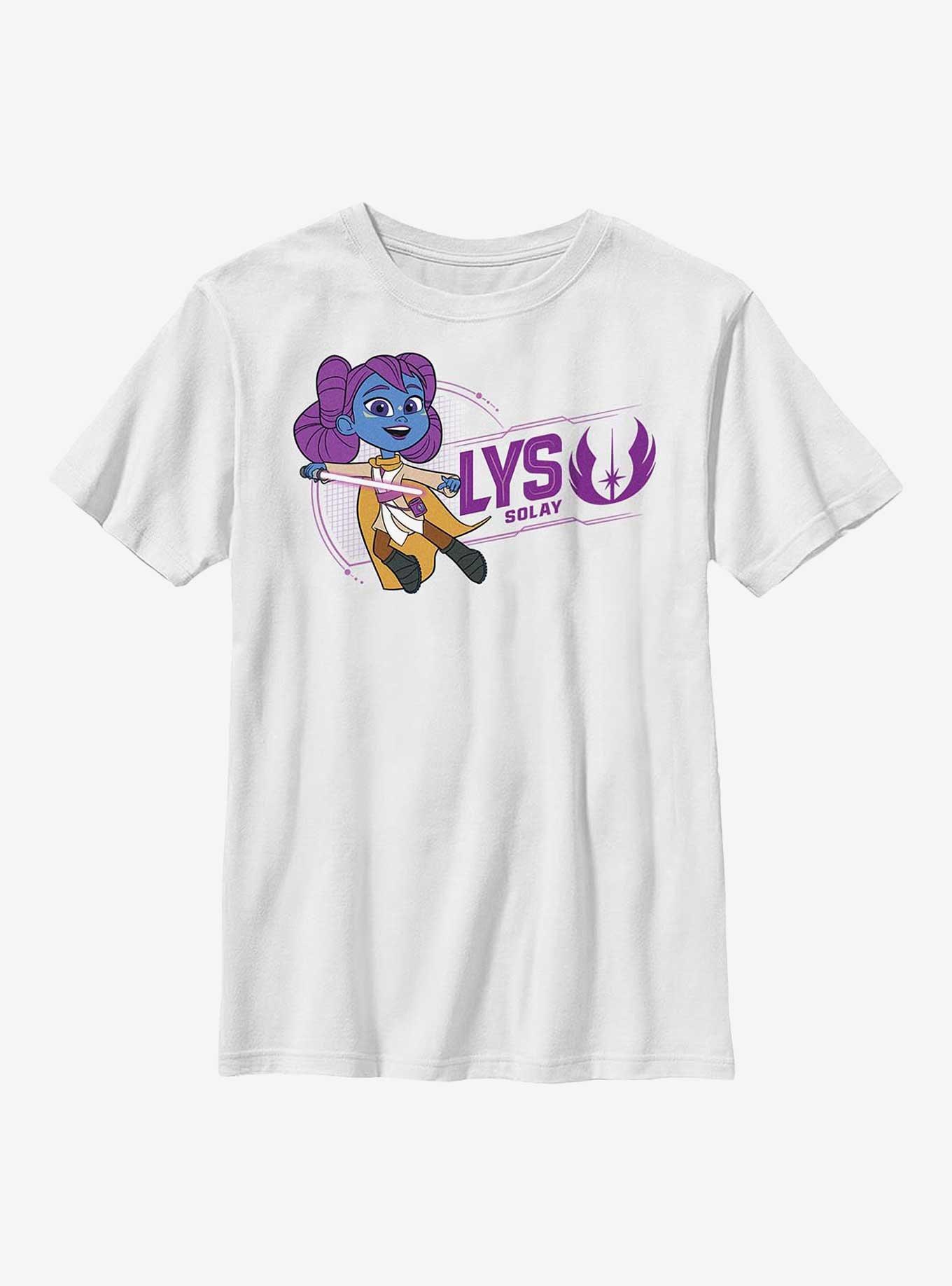 Star Wars: Young Jedi Adventures Lys Solay Youth T-Shirt, WHITE, hi-res