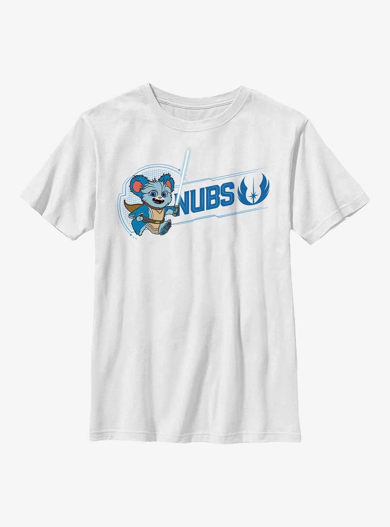 Star Wars: Young Jedi Adventures Nubs Badge Youth T-Shirt, , hi-res