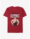 WWE Andre The Giant Portrait T-Shirt, CARDINAL, hi-res