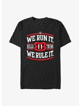 Plus Size WWE The Bella Twins We Run It We Rule It Logo T-Shirt, , hi-res