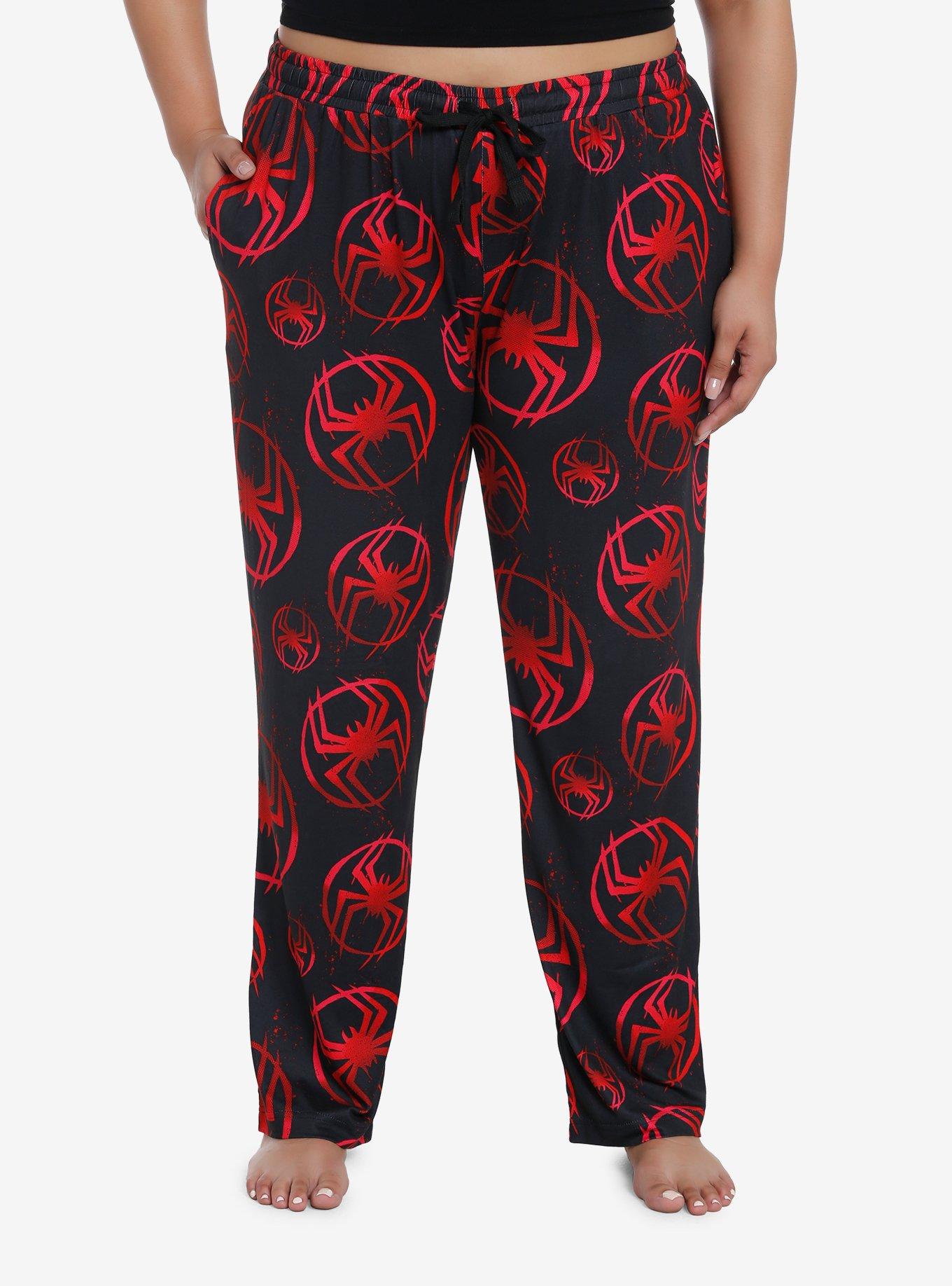 Spider-Man Men's Miles Morales Sleep Pants, Size S-2XL