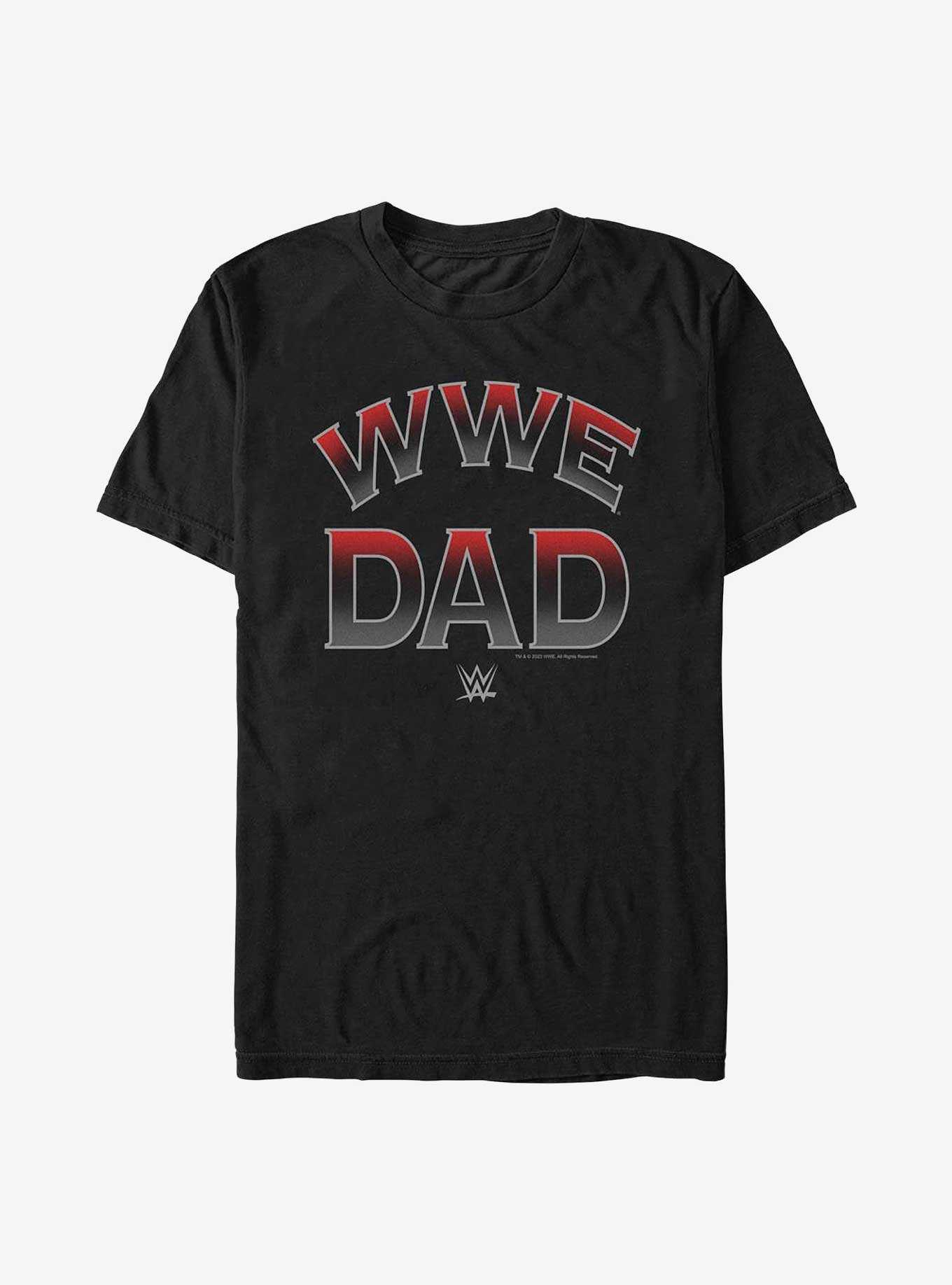 WWE Dad Ombre Logo T-Shirt, , hi-res