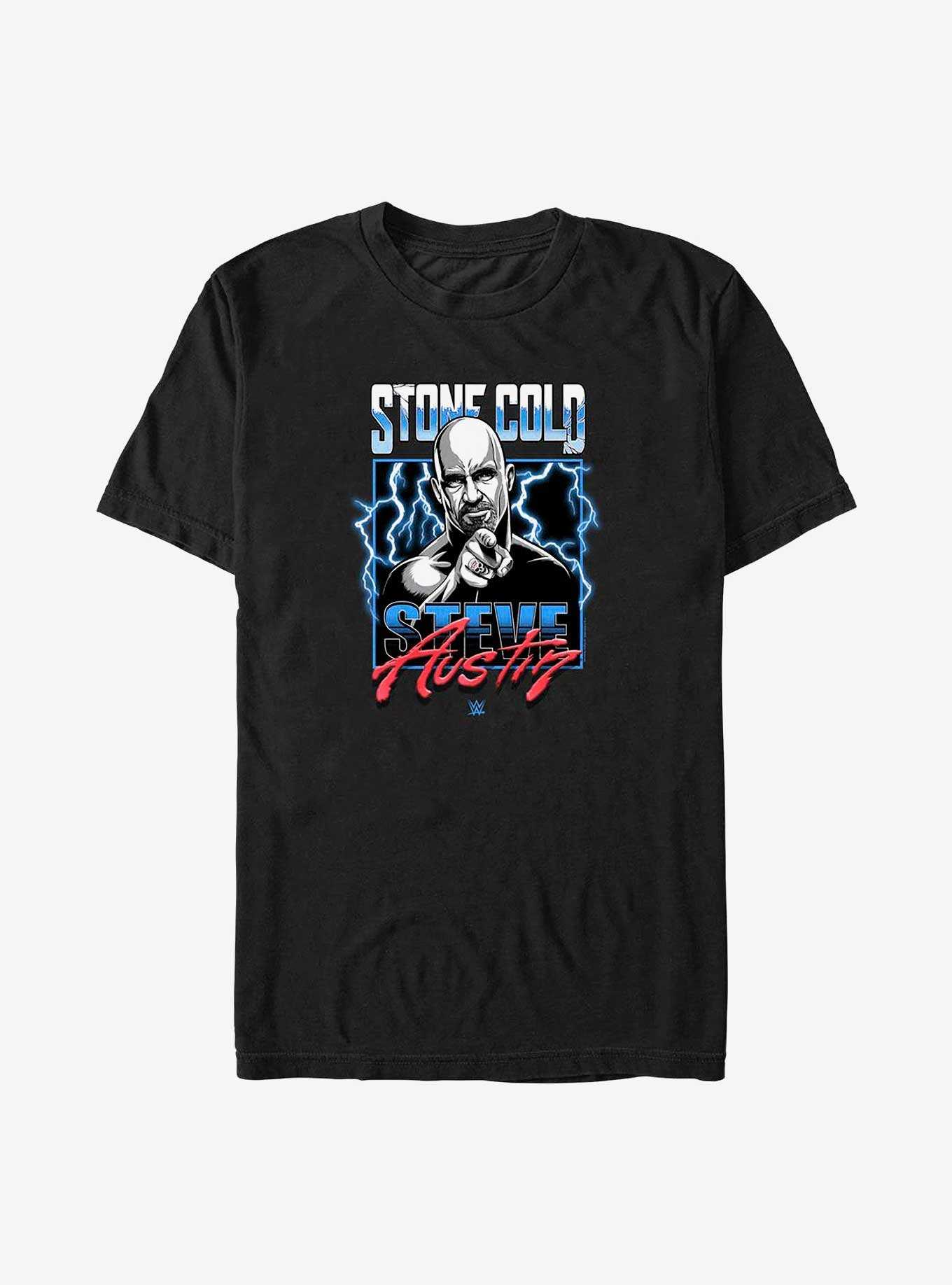 WWE Stone Cold Steve Austin Lightning Frame T-Shirt, , hi-res