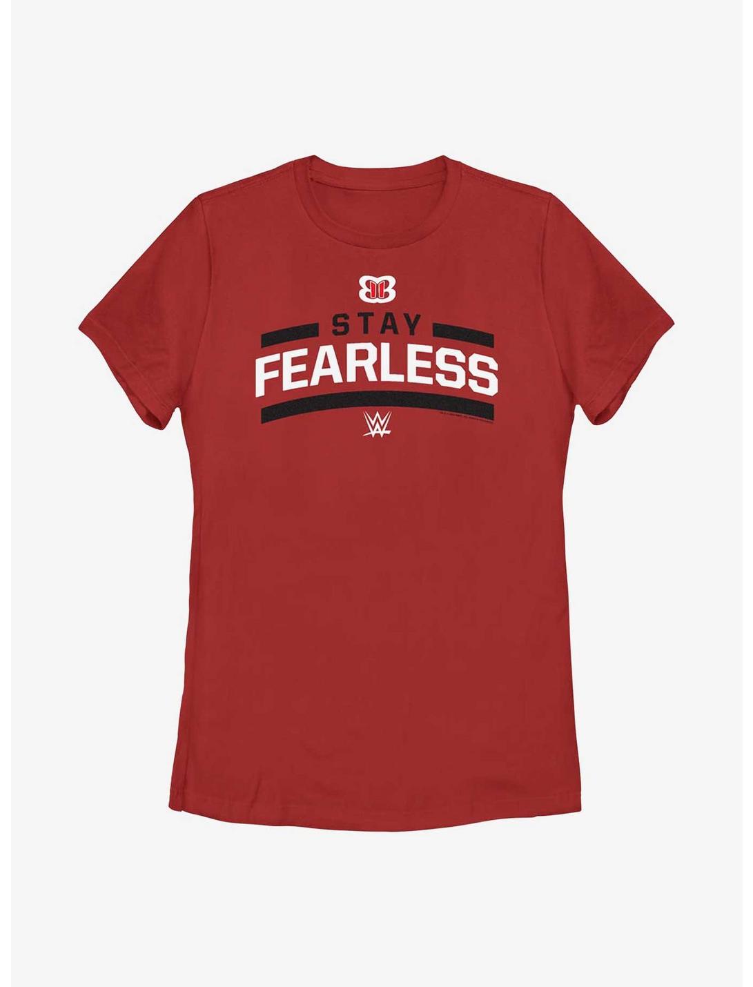 WWE The Bella Twins Nikki Bella Stay Fearless Womens T-Shirt, RED, hi-res