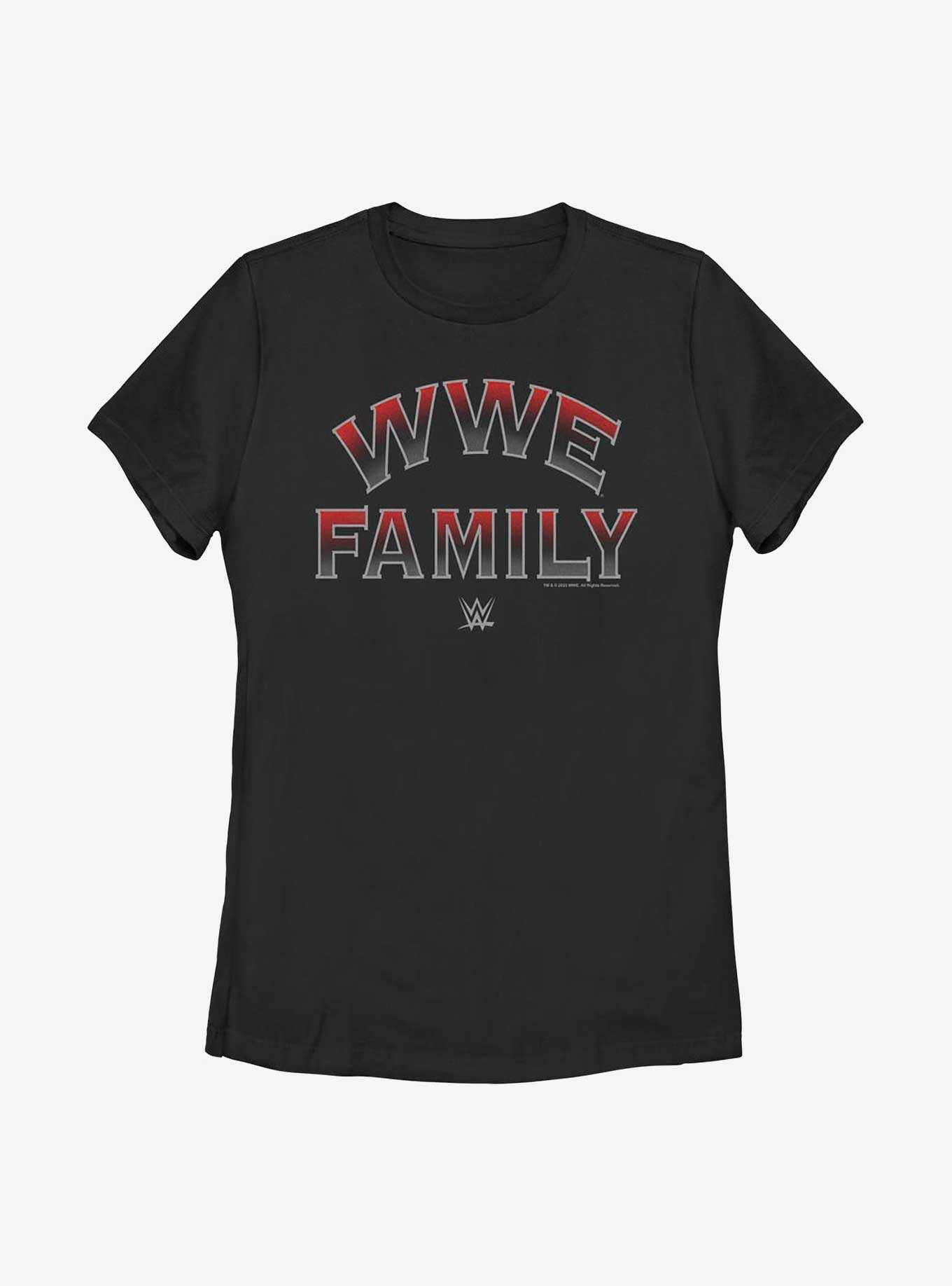 WWE Family Ombre Logo Womens T-Shirt, , hi-res