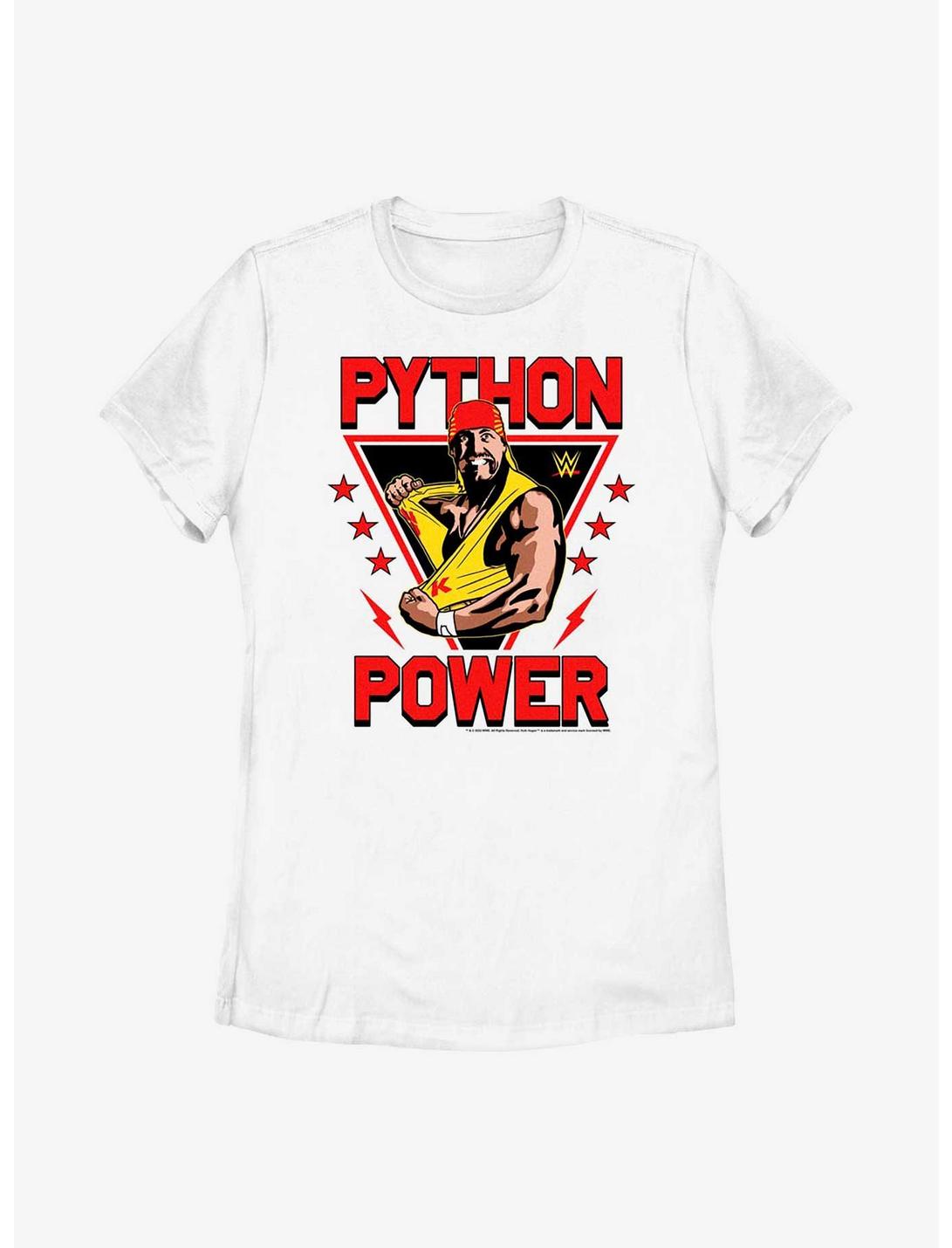 WWE Hulk Hogan Python Power Womens T-Shirt, WHITE, hi-res
