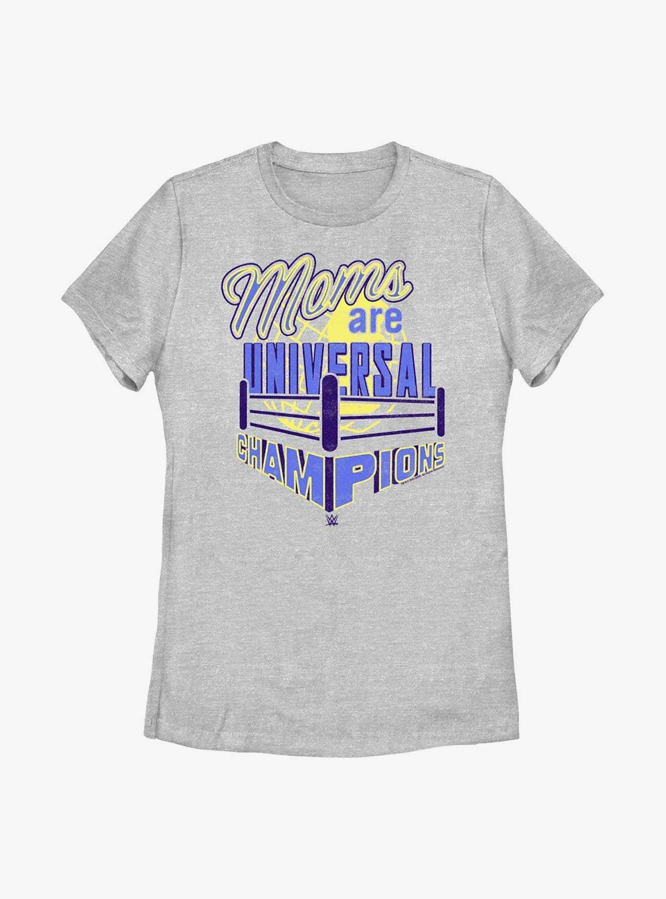 WWE Moms Are Universal Champions Womens T-Shirt, , hi-res